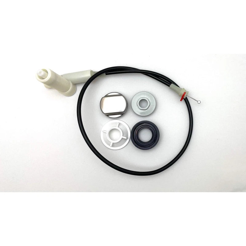 FRANKE Bowden Cable 3 ½ "on both ends with Roller with CAP for FRANKE Sinks from Build Year 1999