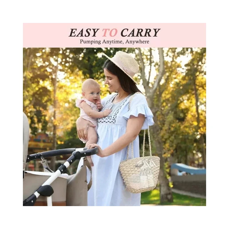 iFANZE Double Electric Hands-Free Breast Pump W/Anti-BackFlo