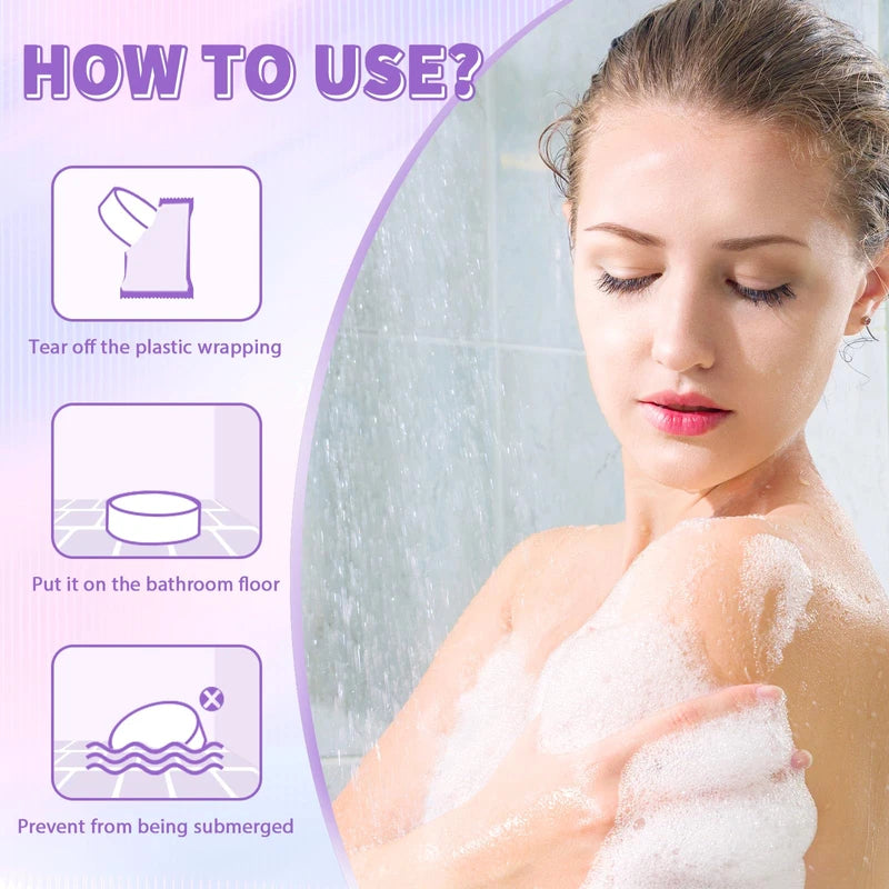 SeasonBliss Shower Steamers 24 Pack, Shower Tablets, Shower Steamers with Natural Ingredients, 8 Different Scents, Individually Wrapped Shower Steamers, Presents for Mom, Friends