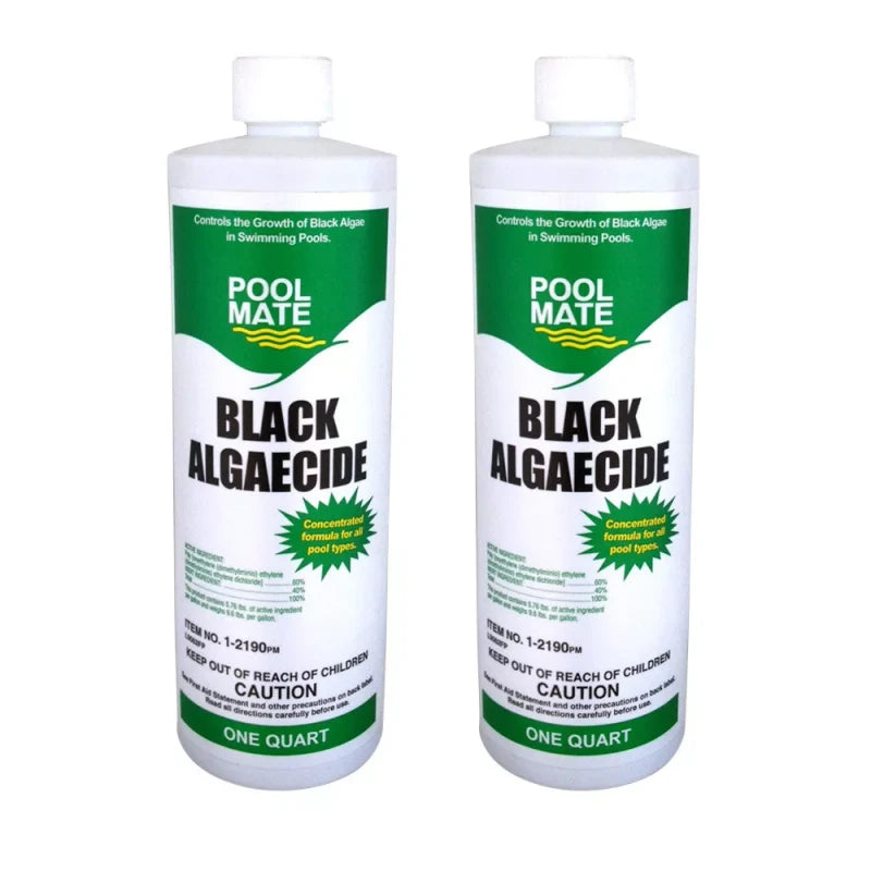 Pool Mate Black Algaecide 60% 2 Quarts