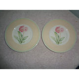 Villeroy & Boch 4 VILLEROY BOCH Country Collection Florea Floris Bread Plates Germany Flower
