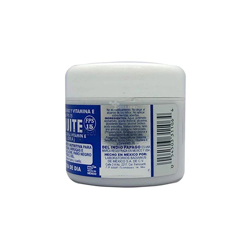 INDIO PAPAGO Crema C/Tepezcohuite Indio Papago - 60 gr