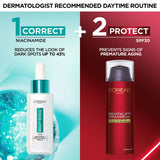 L'Oréal Paris Bright Reveal Dark Spot Face Serum, with 12% Niacinamide + Ferulic + Amino Sulfonic Acids, Reduces the Look of Stubborn Dark Spots, For All Skin Tones, Skincare, 30mL