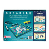 MATTEL GAMES Scrabble Two in One Double-Sided Board Game for Fast, Casual and Cooperative Game, Includes 50 Target Cards for Scrabble Together, Easy Scoring, HWD45