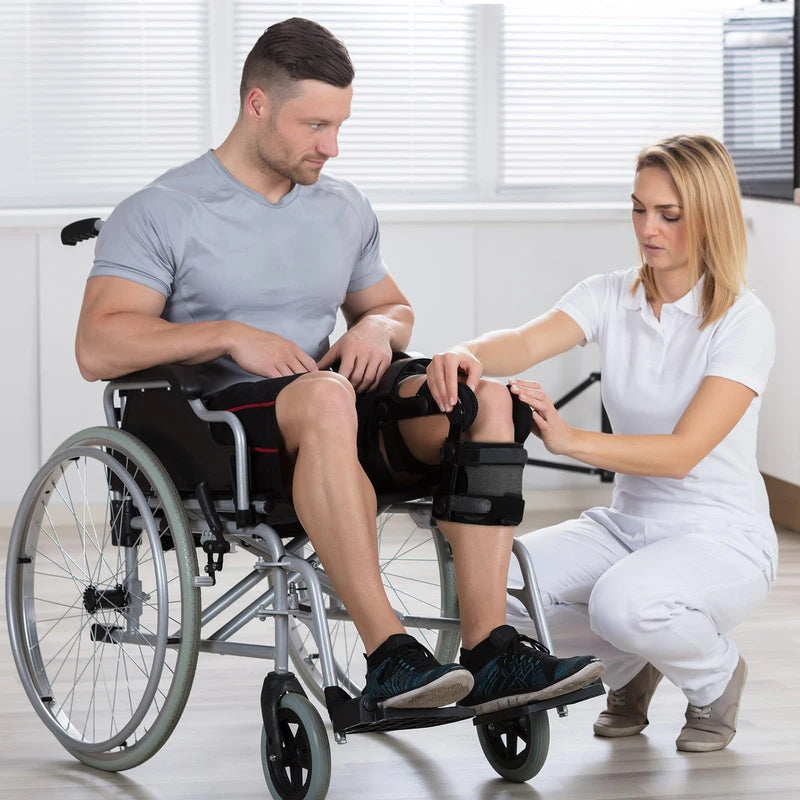 Foilswirl 3 Pcs Anti Slip Strap Knee Brace Support Strap Anti Slip Strap Leg Brace to Prevent Skin Chafing and Slipping with Knee Brace to Prevent Skin Chafing and Slipping