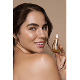 Organic Retinol Eye Oil (15 ml) - Intensive Moisture, Firming & Smoothing Radiant Eyes - Natural Regeneration & Anti-Ageing Effect - Delicate Texture, Quickly Absorbed - TAUTROPFEN Natural Cosmetics