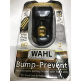 Wahl - Bump Prevent Hypoallergenic Battery Shaver with Travel Lock #7066-200 NEW