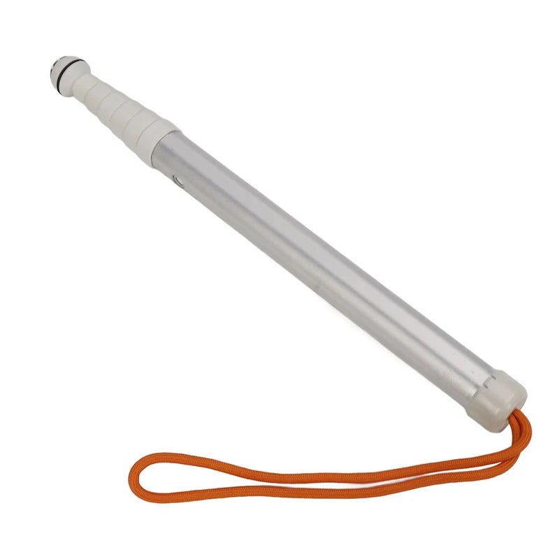 Telescopic Blind Walking Stick Anti Slip Shockproof Blind Reflective Guide Cane with Storage Bag for Visually Impaired People