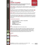 Epoxy Remover - Epoxy Resin Haze Remover and Cement Grout Cleaner to Renew Refresh & Restore Natural Shine of Porcelain Ceramic Tile Floor. Clean Paint Film and Stains - Heavy Duty Alkaline Compound