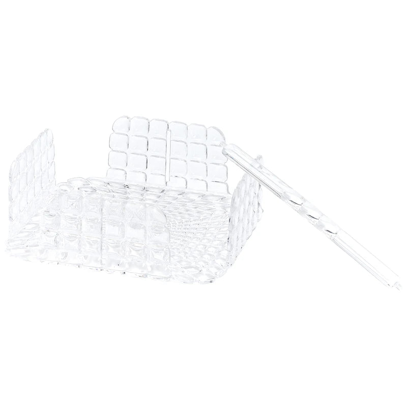 Guzzini - Tiffany, Table Napkin Holder- Transparent, 20 x 20 x h7,3cm - 198700000