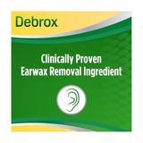 Debrox Ear Wax Removal Drops, Gentle Microfoam Ear Wax Remover, 0.5 Fl Oz