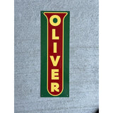 Oliver tractors 18x6  advertising garage sign Farming Farm Sign