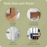 Shaw Floors Hard Surface Cleaner- 128 Fl Oz - Refill for Spray Mops and Spray Bottles - Ideal for Hardwood, Vinyl, Ceramic, Glass, Countertops, and MORE | Pack of 4