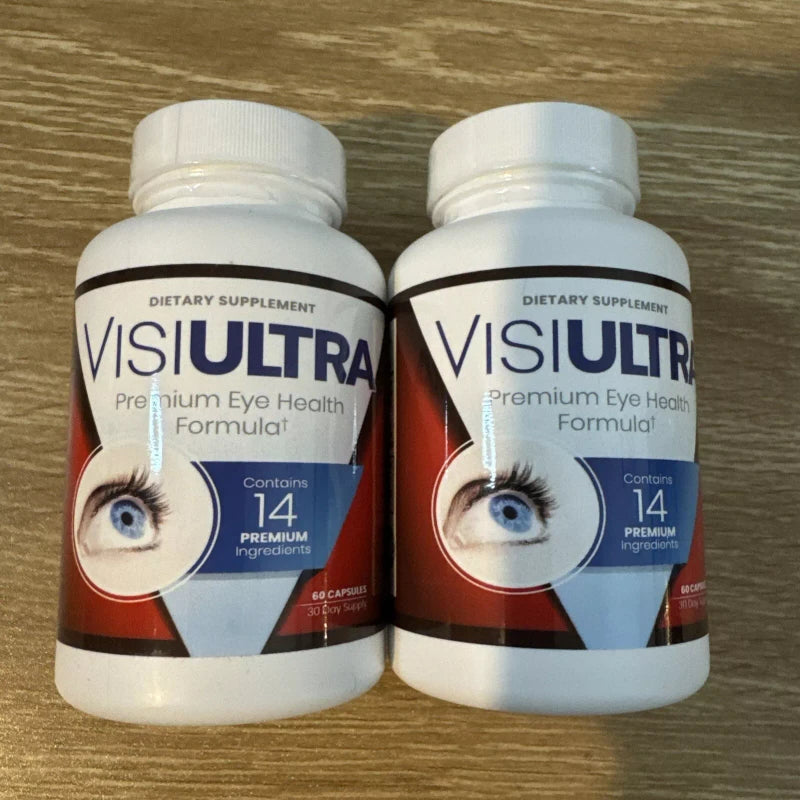 VisiUltra 2 Pack VISIULTRA Premium Eye Health Formula Supplement 60 Count
