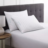 Grand Haven Gran Hotel Almohadas Rellenas De Plumas Queen 2 Pz Algodon Color Blanco
