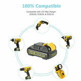 For DeWALT 2Pack 12v 3.0Ah 12 Volt XR Max Lithium Battery For Dewalt DCB127-2 DCB120 DCB121
