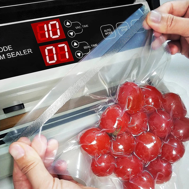 Magic Seal MS175 Vacuum Sealer and 100pcs 8” X 12” Smooth Vacuum Bags Bundle