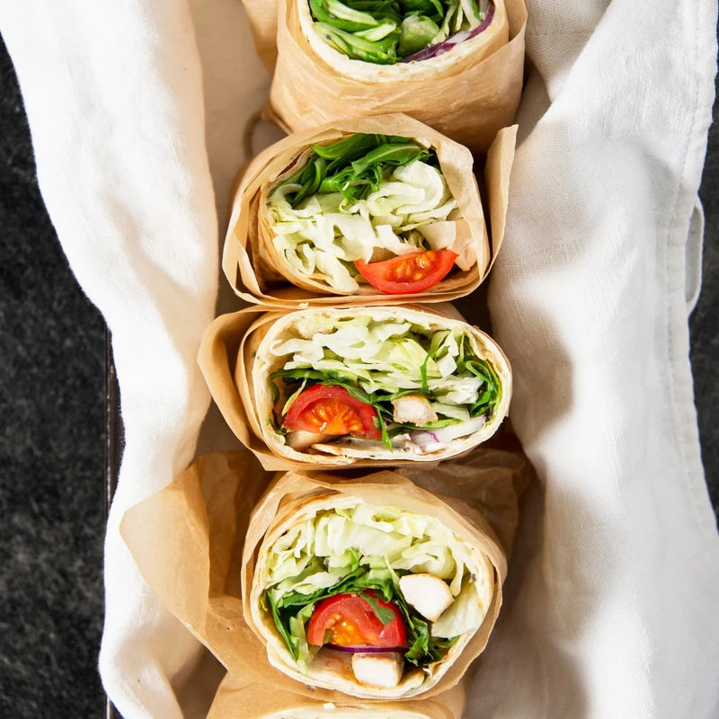 Toufayan Gluten Free Tortilla Wraps (Wholesale/Foodservice) | Premium Restaurant Style | 12" Diameter (6 Pack, 72 Wraps Total)