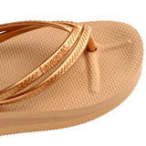 Havaianas Women's wedge flip flops, black, 33 EU