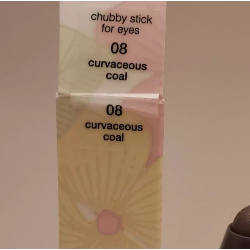 CLINIQUE Chubby Stick Shadow Tint For Eyes *08 CURVACEOUS COAL* / .10 oz / NIB