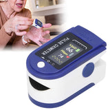 Fingertip Pulse Oximeter LED Dispaly Blood Oxygen Saturation Heart Rate Monitor with Strap