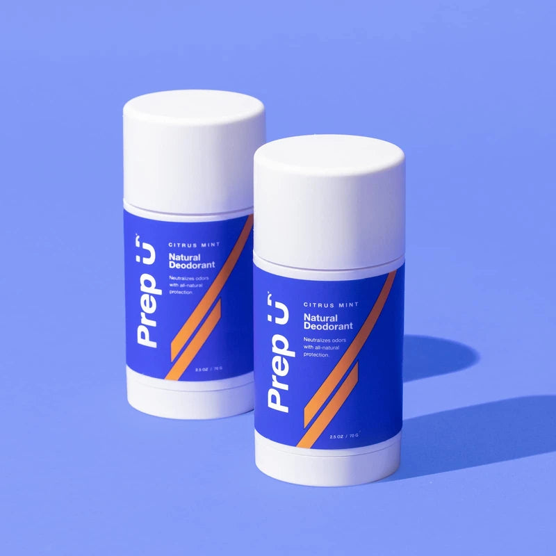Prep U ; Natural Deodorant - Aluminum Free - Vegan - For Teen Boys, Girls, Kids, Men and Women - 2.5 oz (Solstice)
