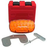 FOXFIRE FLLK-A Logger Lite Kit for Vehicle Safety, Logging Trucks, Utility Pole Transportation, Amber