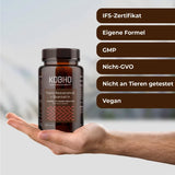 Transresveratrol Kapseln mit Quercetin + Nicotinamid und Vitamin C | Gewichtsreduktion, Antioxidans und Anti-Aging Kapseln | Maximale Absorption | Vegan und frei von Allergenen