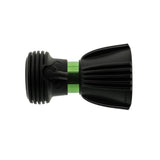 Ultimate Fireman’s Heavy Duty Water Hose Nozzle Featuring 5 Spray Patterns, Flow Control Valve & Two Way Shut-Off for Water Control - Hose Nozzle Sprayer for All Your Watering Needs - Sage Green