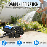 ECO-WORTHY RV Fresh Water Pump 12V DC 5.5GPM 70PSI,12 Volt Diaphragm Self-Priming Pump with Pressure Switch for RV Garden Irrigation Spraying Marine Yacht