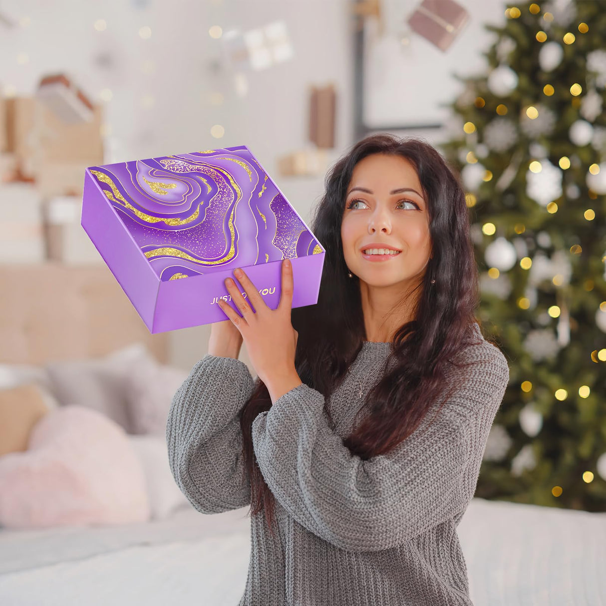 Christmas Gifts for Women, Birthday Gifts for Mom, Wife, Her, Girlfriend, Sister, Bestie - Self Care Spa Gift Baskets for Women, Best Friends, Teacher, Employee Appreciation, Anniversary Gifts