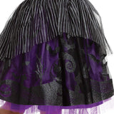 Disguise Jack Skellington Costume for Girls, Official Disney Nightmare Before Christmas Costume, Kids and Tween Size Dress Up Tutu, Small (4-6x)
