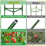 Legigo 2 Pack 57 Inch Tomato Cage for Garden, Heavy-Duty Tomato Trellis Plant Support Stakes, Adjustable Garden Trellis Plant Cage for Climbing Plants Peppers Outdoor Raised Garden Bed and Vegetables
