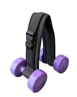 Hip Thrust Belt for Workouts, Heavy Duty Dumbbell Holder for Hip Thrusts & Booty Bands, No Metal Bar Needed, Portable, Comfortable & Stable for Home, Gym, Travel