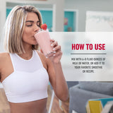 Isopure Zero Carb 100% Pure Whey Isolate Protein Powder, Lactose Free, Gluten Free, With Vitamins, Strawberries & Cream, 25g Protein Per Serving, 1 Lb, 15 Servings (Packaging May Vary)