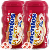 Pure Fresh Sugar Free Chewing Gum with Xylitol, Mento's Cinnamon, Bulk, 50 Piece Bottle (Pack of 2)
