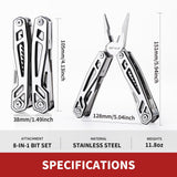 Multitool with Pocket Knife, Birthday Gifts for Men Women Mom Dad