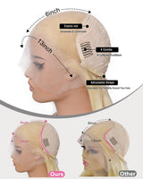 faazo 30 Inch 613 13x6 Lace Front Wig Human Hair 200 Density Blonde Wig Human Hair 613 Hd Lace Frontal Wig 13x6 Body Wave Lace Front Wigs Human Hair Pre Plucked 613 Wig