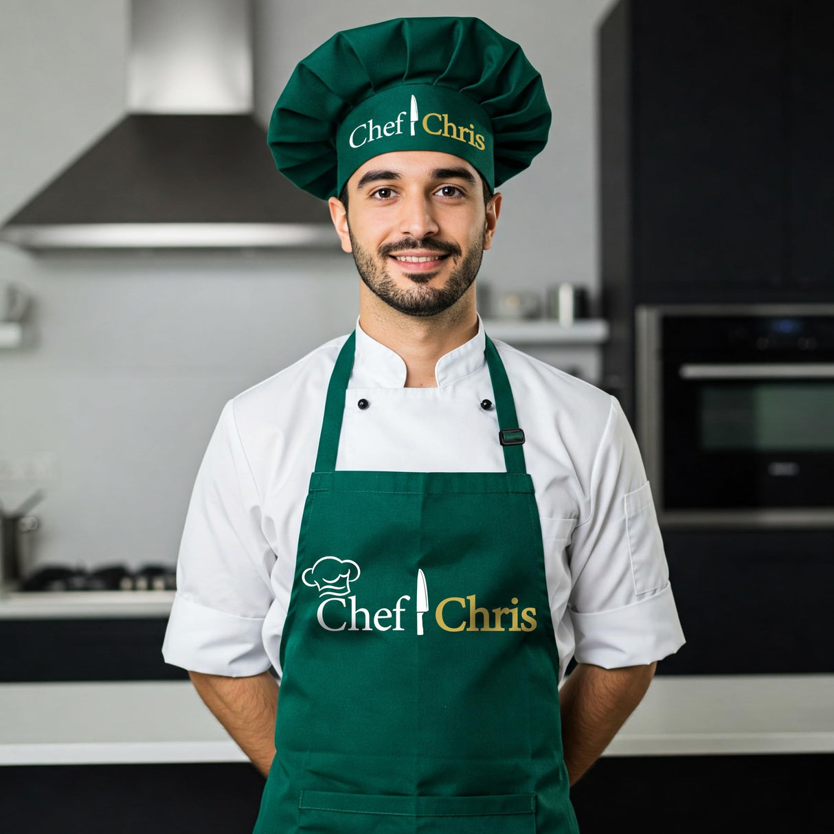 Chef Apron Men, Women, Personalized Adult Aprons for Women and Men, Personalized Baking Gifts, Professional Aprons for Chefs, Men - Women Cooking Gift for Christmas, Birthday, Fathers Day, Mothers Day
