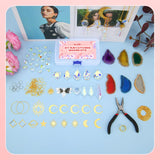 BlumWay 168 PCS DIY Sun Catchers Making Kits Craft for Adults,Crystal Suncatcher Indoor Window Hanging with Crystals Light Catcher with Prisms and Agate Slices