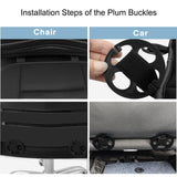 ACBAGI Car Seat Cushion Driver Seat Cushion with 1.2inch Comfort Memory Foam for Car, Office Chair and Home Chair