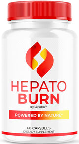 Hepato Burn Capsules - HepatoBurn Pills Supplement Support, Hepatoburn Advanced Formula - All Natural Vitamin Energy and Wellness, Hepato Burn Premium Formula, 60 Capsules for 1 Month