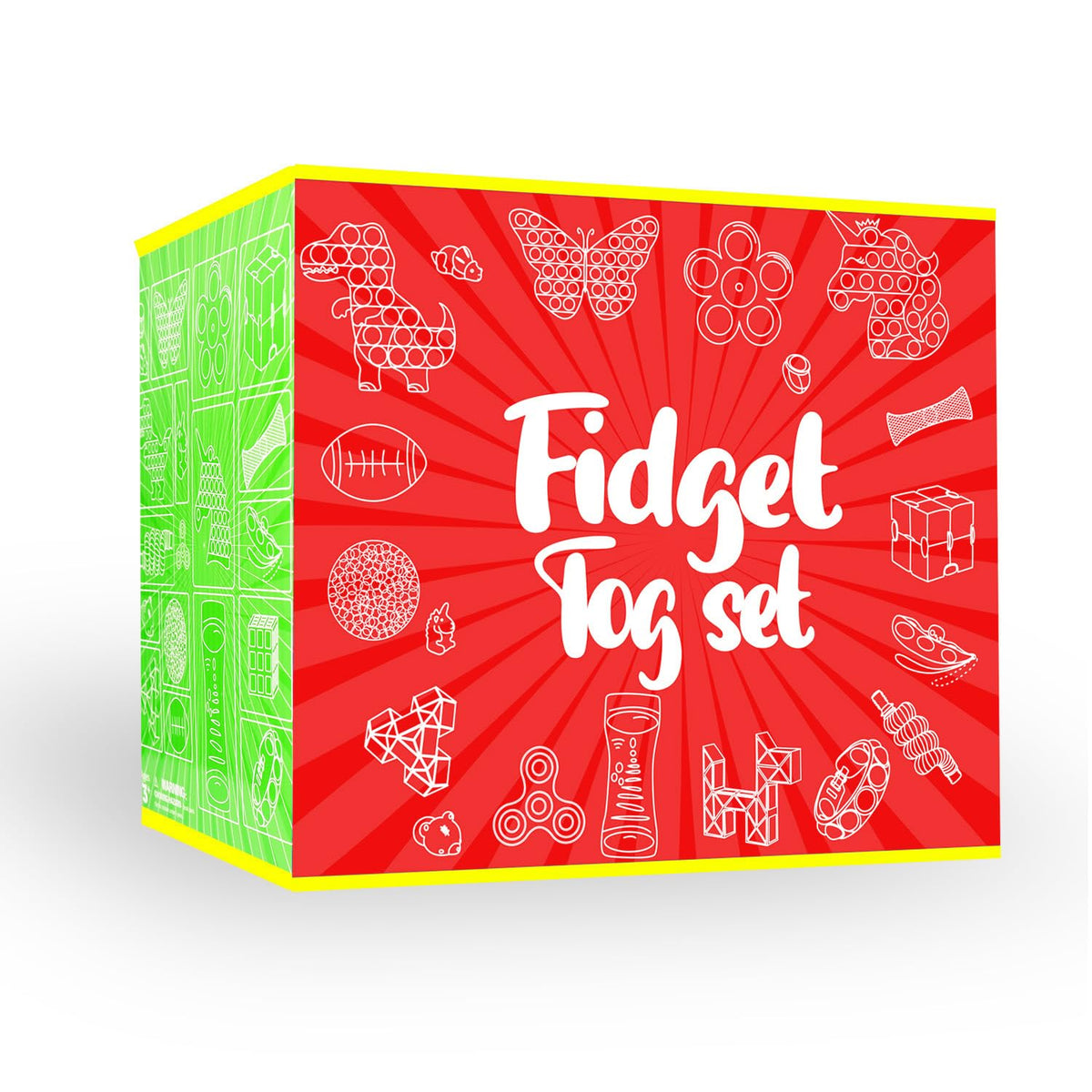 Fidget Toys, 120 Pack Party Favors for Kids 8-12 4-8, Sensory Toys Bulk Autism Autistic, Treasure Box Toys for Classroom, Stocking Stuffers, Goodie Bag Stuffers, Christmas Birthday Gifts Prizes