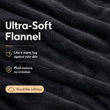 ONDAN Electric Heated Blanket Full Size 72"x84", Iron Grey