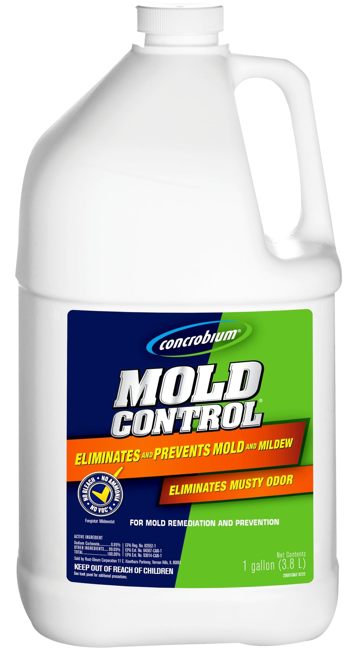 Concrobium 25001CAL Mold Control, 1 Gallon