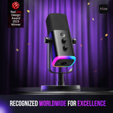FIFINE AmpliGame AM8 USB/XLR Dynamic Microphone for Gaming Streaming