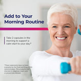 Bright Naturals Vaso Calm - Healthy Blood Balance Supplement - Features Fermented Garlic, Celery and Grape Seed Extract, Hibiscus, and Vitamin K2 - Made in The USA, 180 Capsules