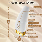 Laser Hair Removal with Ice Cooling for Women and Men 999,999 Flashes IPL Hair Remover Device 5 Adjustable Levels for Legs Underarm Arm Face Body, Corded