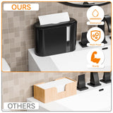 Yieach Touchless Paper Towel Dispenser for Countertop,Home,Bathroom and Kitchen,Black Commercial Multifold Paper Towel Dispenser for Z-fold,Folded,Trifold,Napkin,C fold,Tri Fold Hand Towels Holder