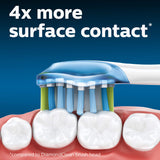 Philips Sonicare Genuine C3 Premium Plaque Control Toothbrush Heads, One Year Supply, 4 Brush Heads, White, HX9044/65